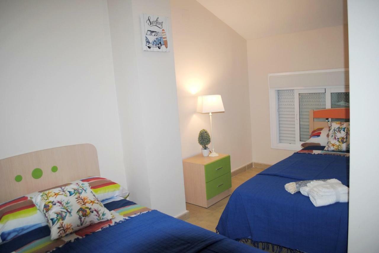 Chillout Grau De Gandia- Attico Para 6 Personas Invitamos Familias Y Jovenes, Dos Banos ภายนอก รูปภาพ